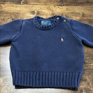 Polo by Ralph Lauren Navy Kids Sweater